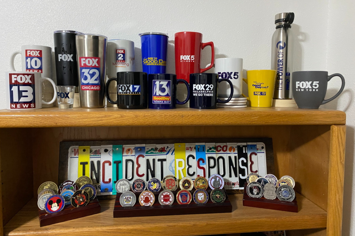Display in Asher Heimermann's Office